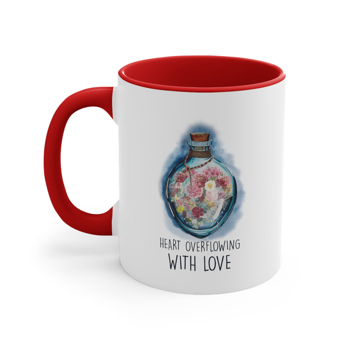 Overflowing With Love Coffee Mug, 11oz