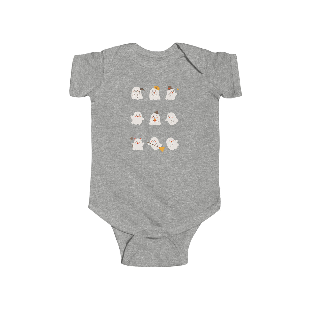 Adorable Ghost Design - 100% Cotton Baby Onesie I Halloween I Baby Gift