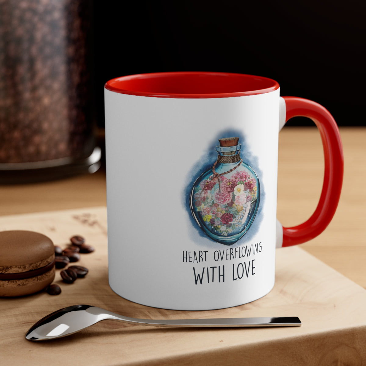 Overflowing With Love Coffee Mug, 11oz