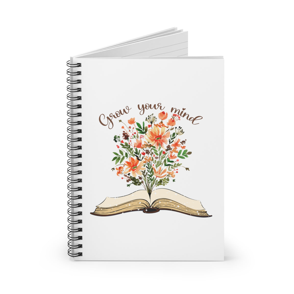 Grow Your Mind Spiral Notebook