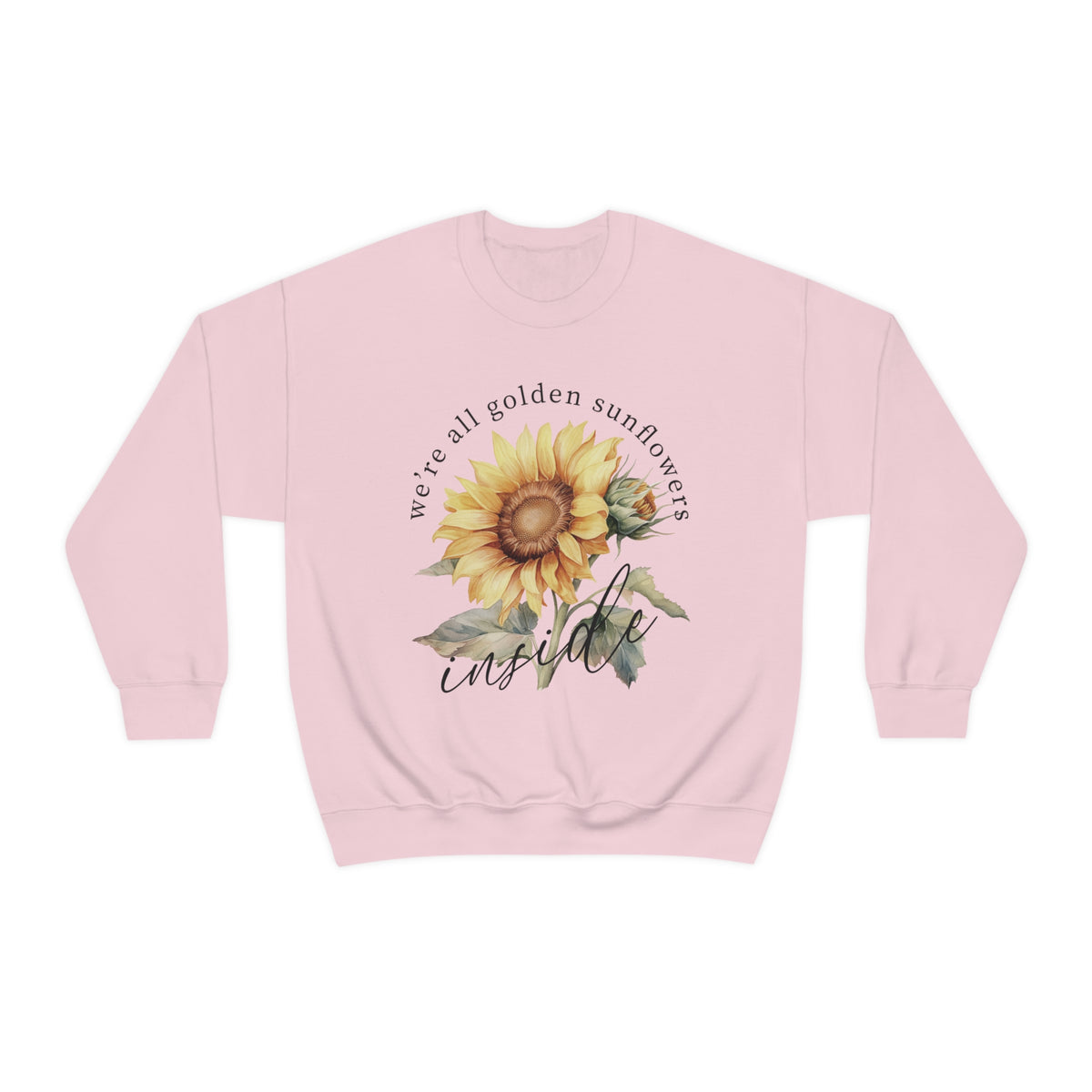 Golden Sunflower Unisex Sweatshirt