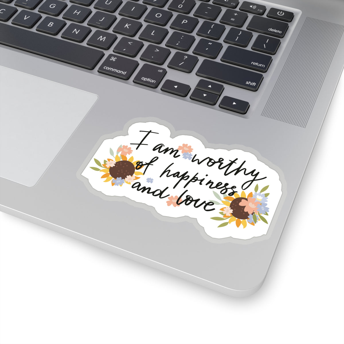 Worthy Of Happiness Kiss-Cut Stickers