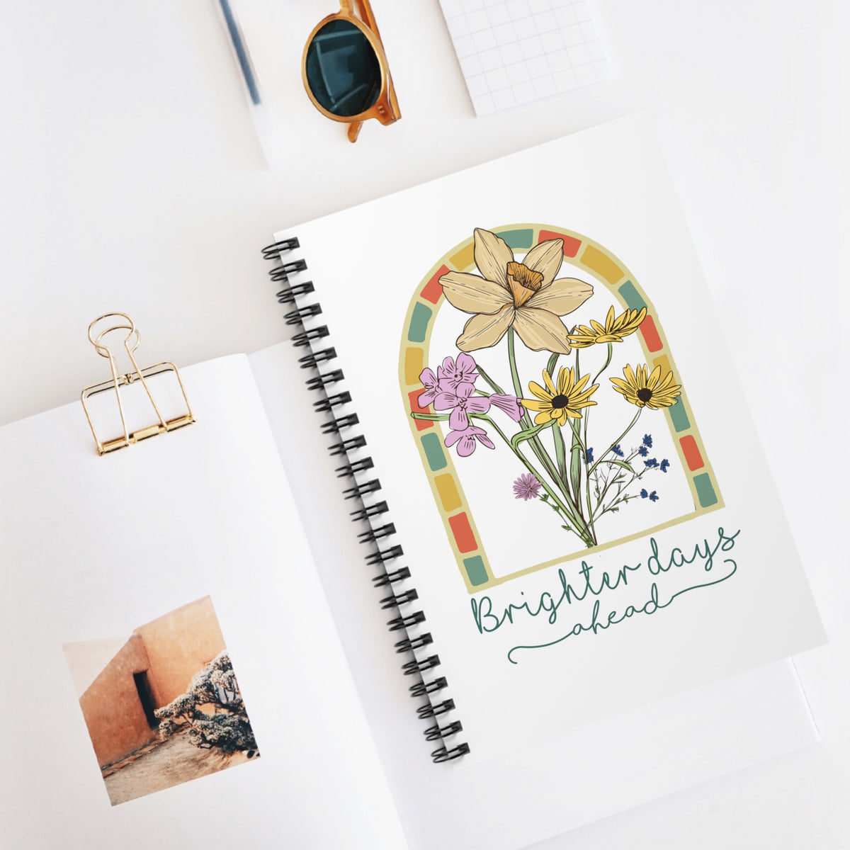 Brighter Days Spiral Notebook