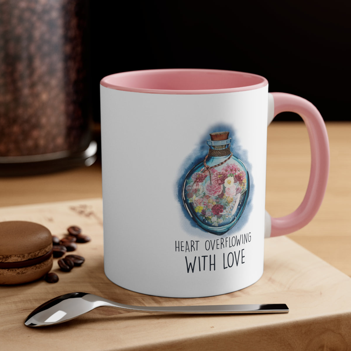 Overflowing With Love Coffee Mug, 11oz