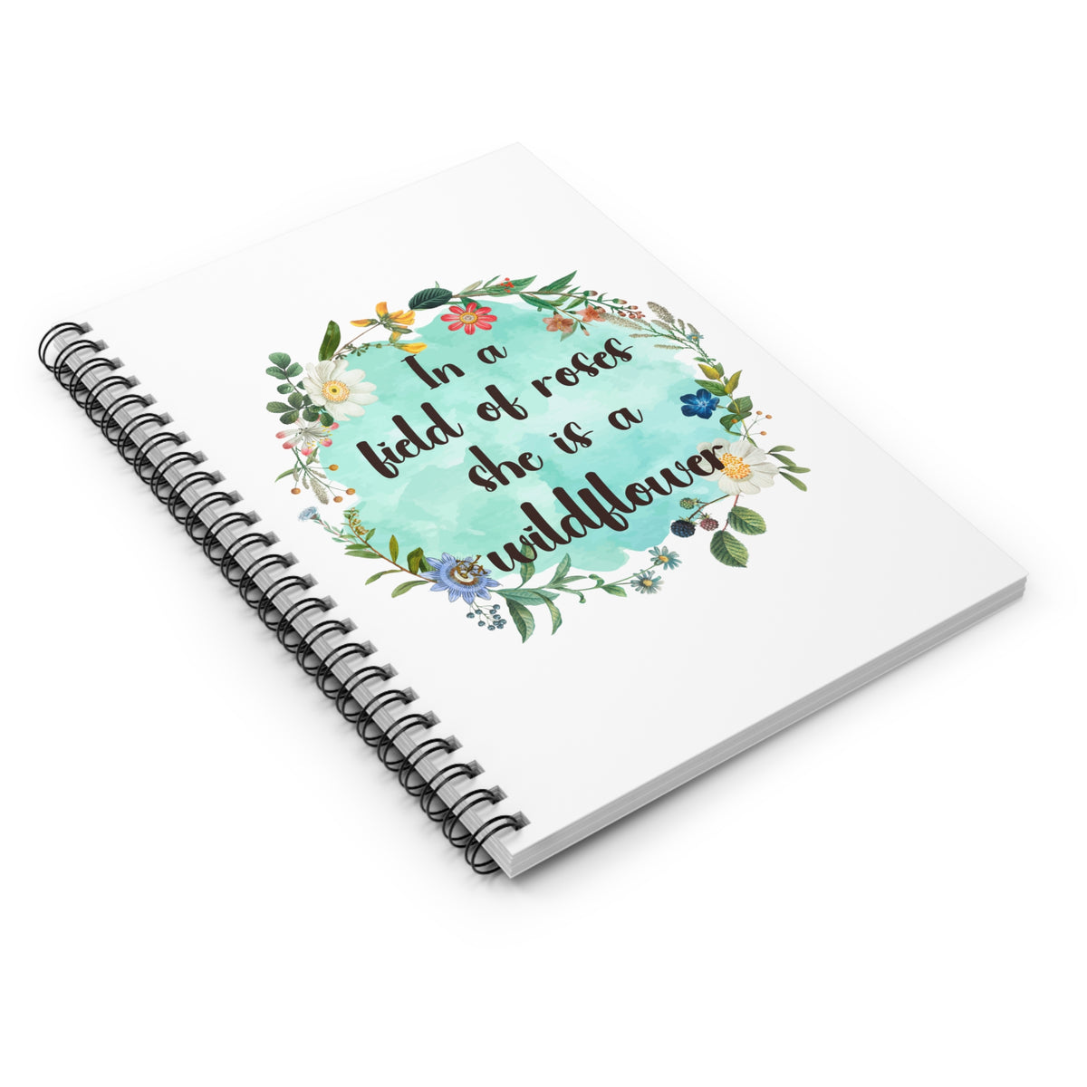 She's a Wildflower Spiral Notebook