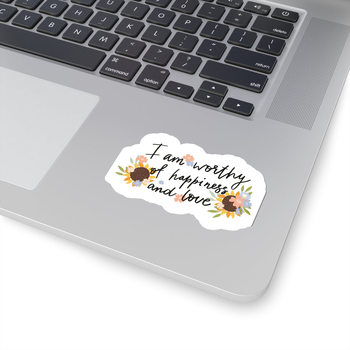 Worthy Of Happiness Kiss-Cut Stickers