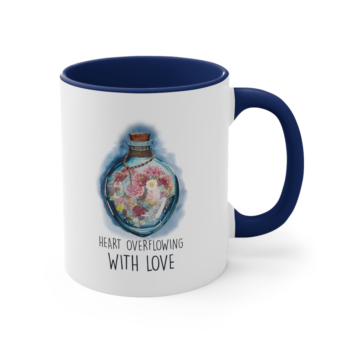 Overflowing With Love Coffee Mug, 11oz