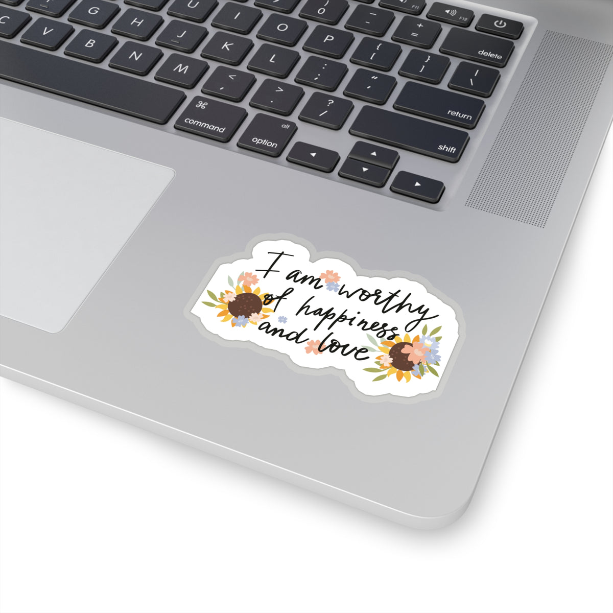 Worthy Of Happiness Kiss-Cut Stickers