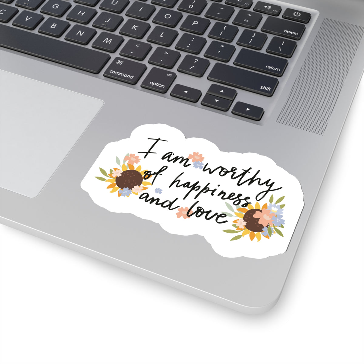 Worthy Of Happiness Kiss-Cut Stickers