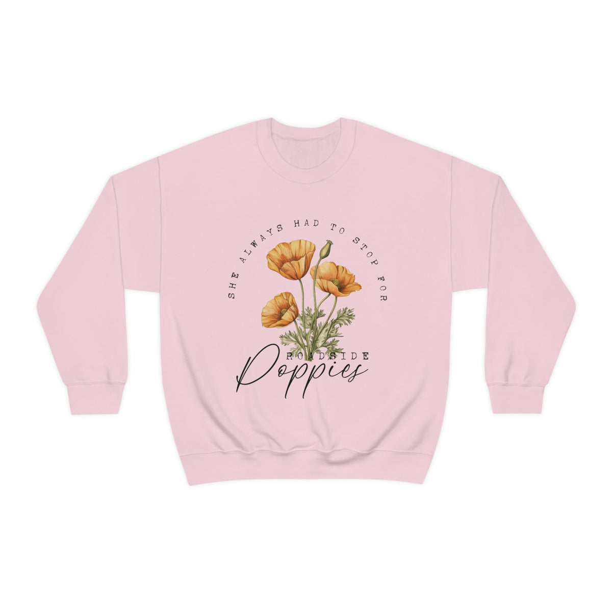 Roadside Poppies Unisex Sweatshirt