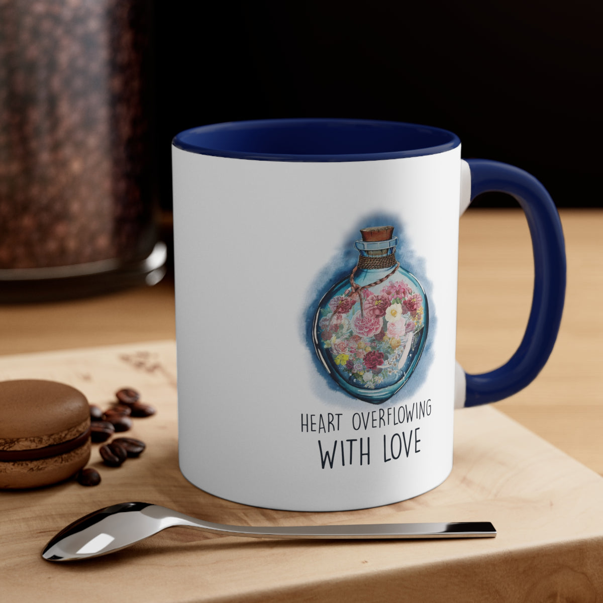 Overflowing With Love Coffee Mug, 11oz