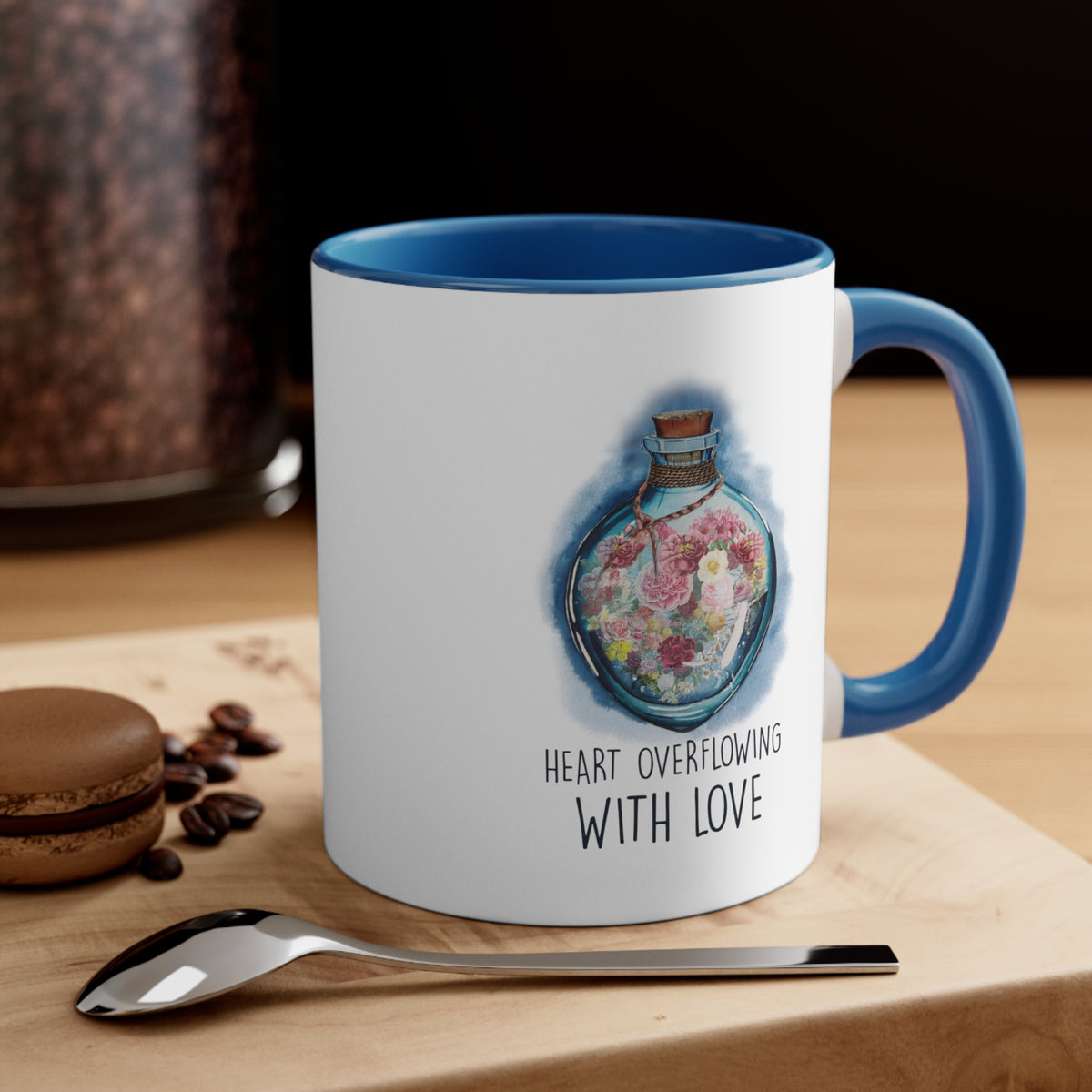 Overflowing With Love Coffee Mug, 11oz