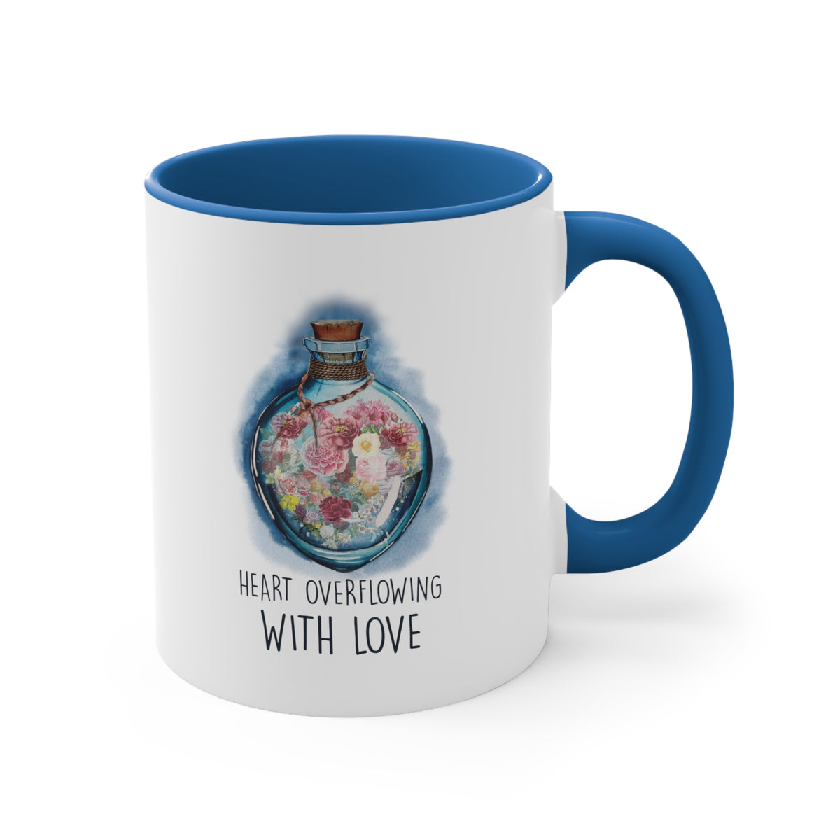 Overflowing With Love Coffee Mug, 11oz