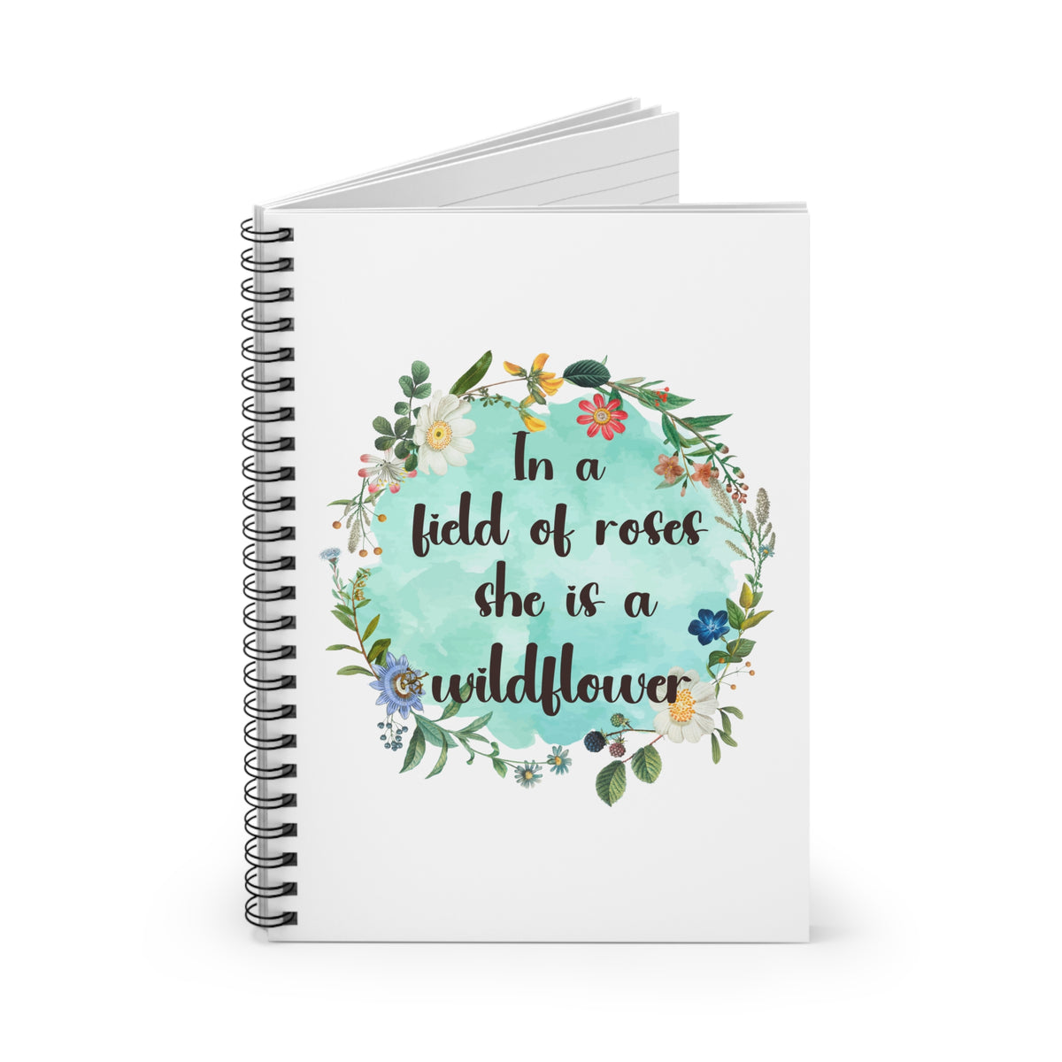 She's a Wildflower Spiral Notebook