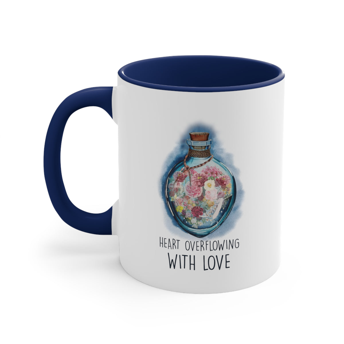 Overflowing With Love Coffee Mug, 11oz