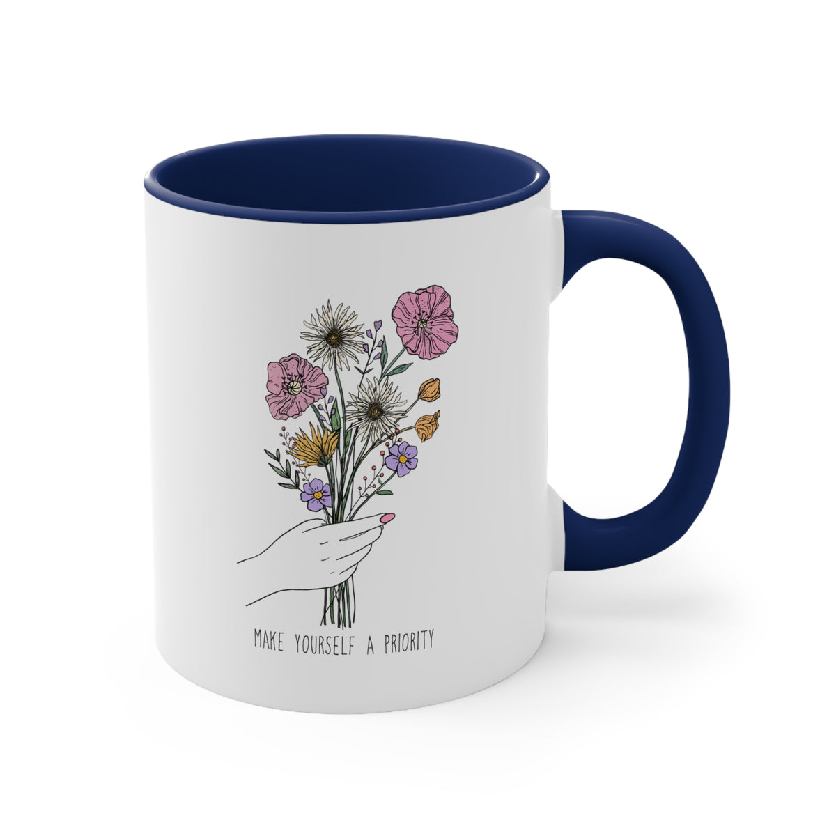 Make Yourself a Priority Coffee Mug, 11oz