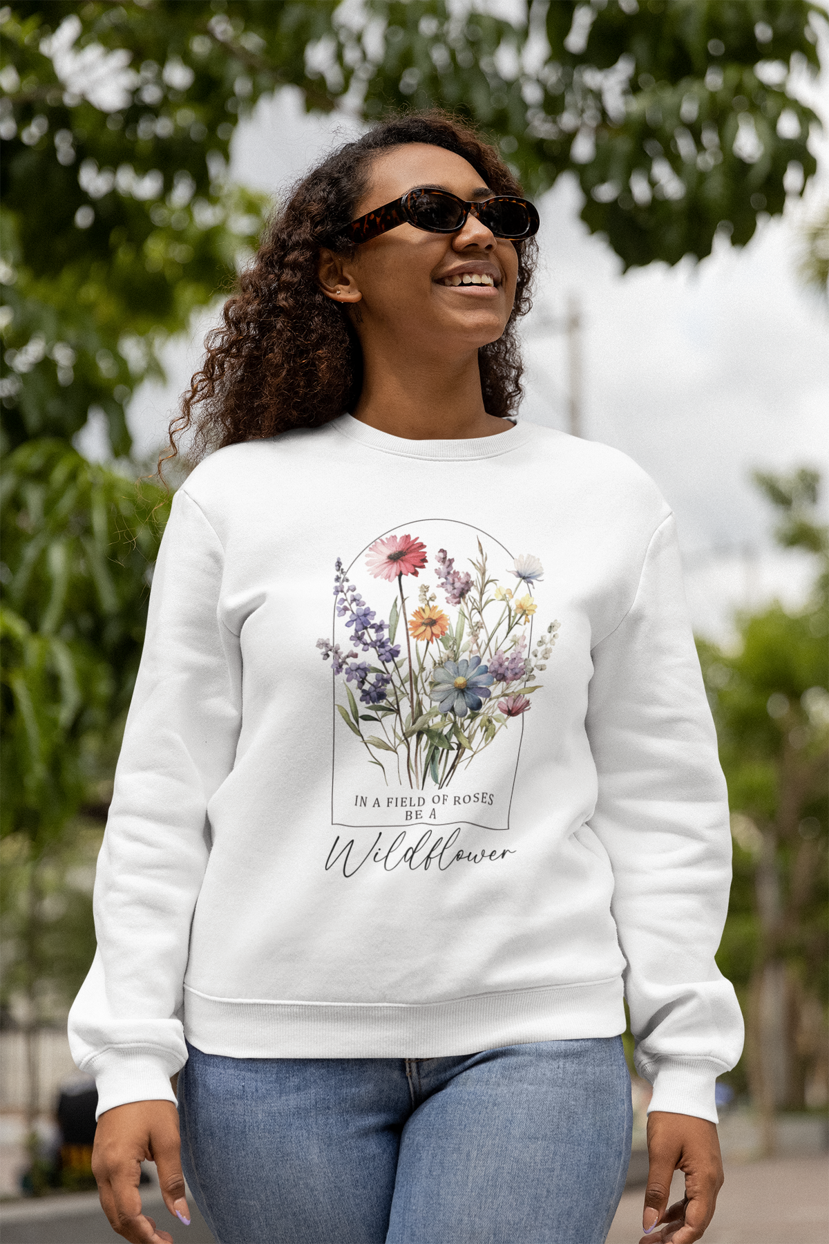 Wildflower Unisex Sweatshirt