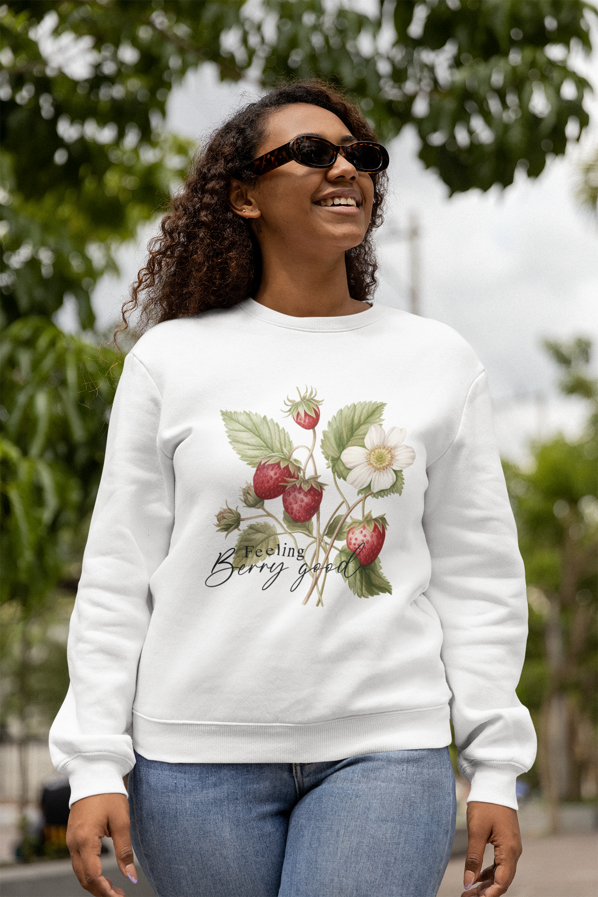 Feeling Berry Good Unisex Sweatshirt