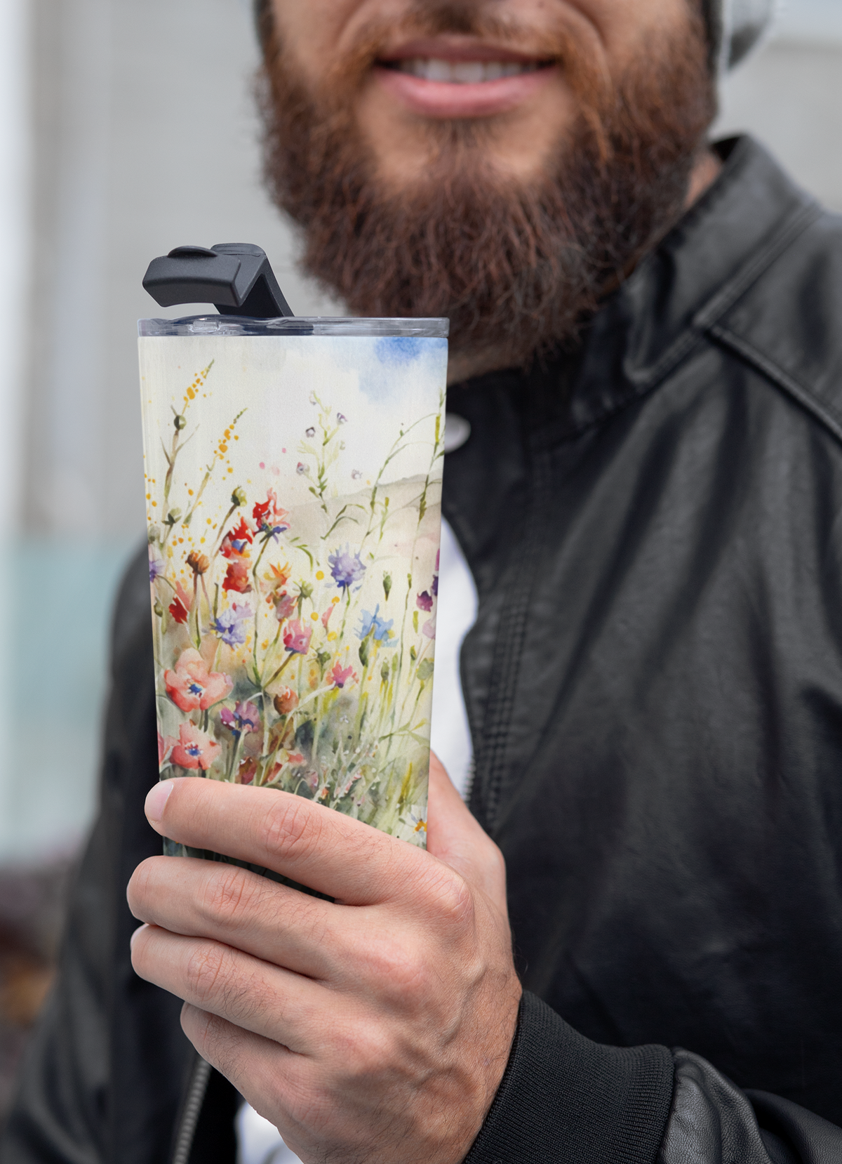 Wildflower Field Paper Tumbler - FPT -008