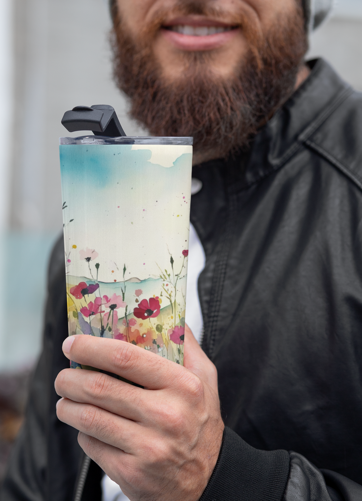 Wildflower Field Paper Tumbler - FPT -002