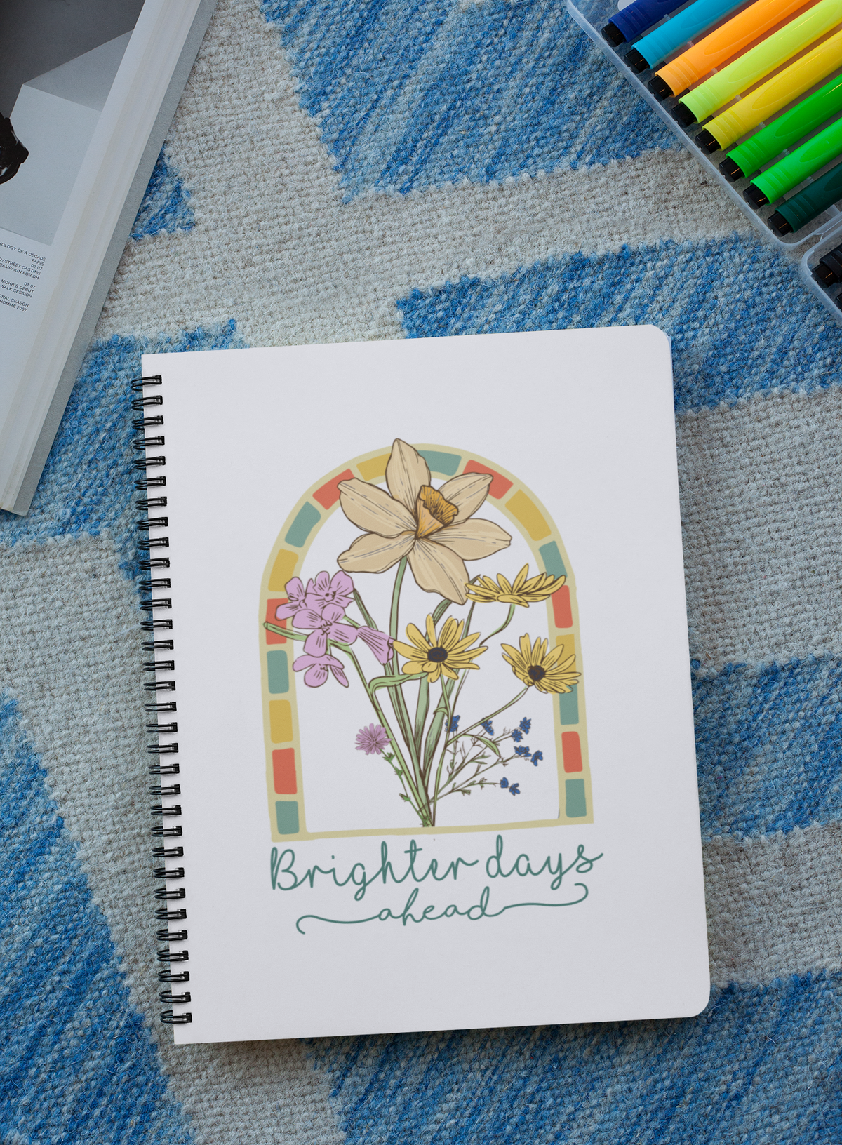 Brighter Days Spiral Notebook