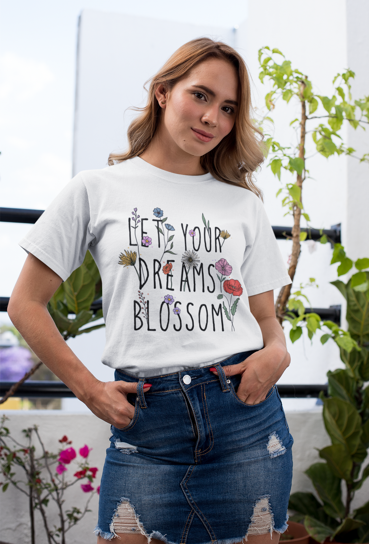 Let Your Dreams Blossom Unisex T-Shirt